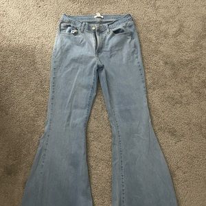 forever 21 bell bottom jeans